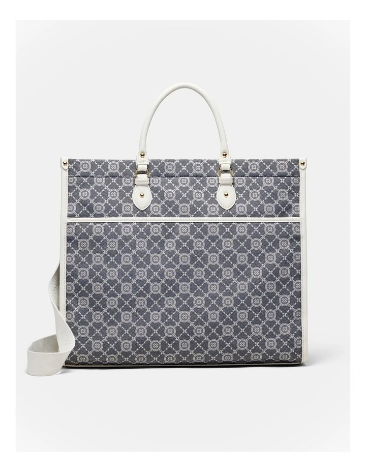 Gram Tote Bag in Denim image 5