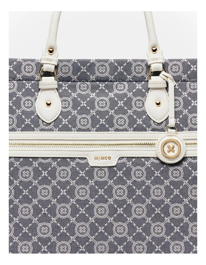 Gram Tote Bag in Denim image 6