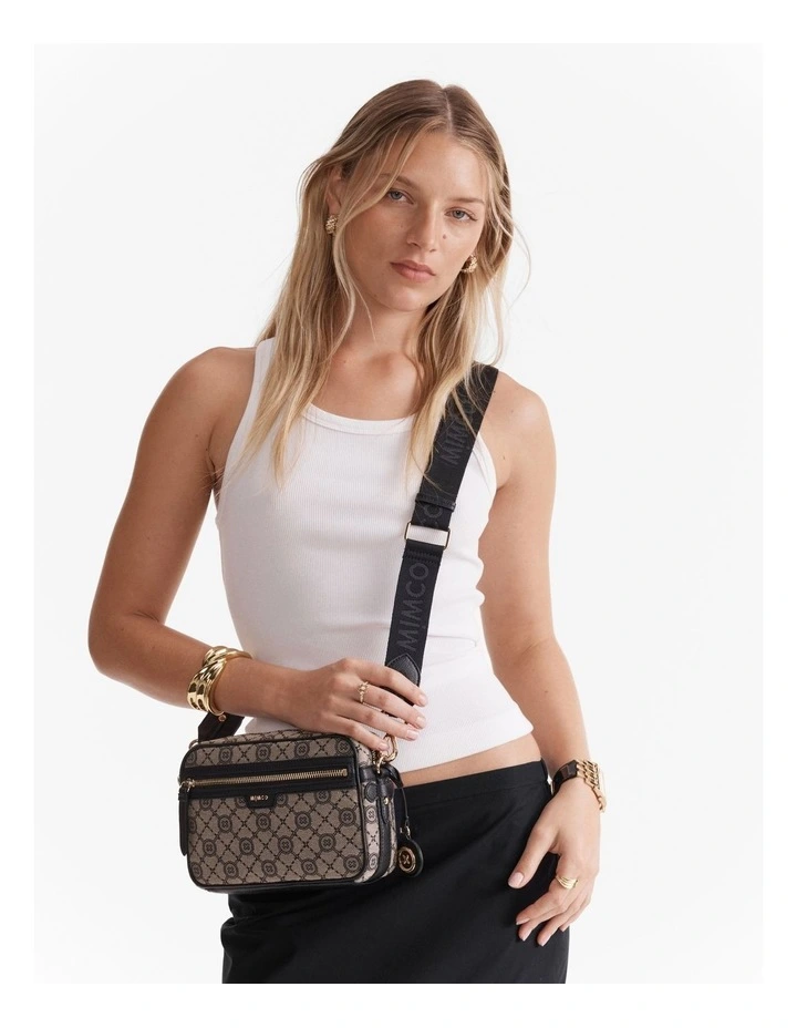 Gram Crossbody Bag in Black image 2