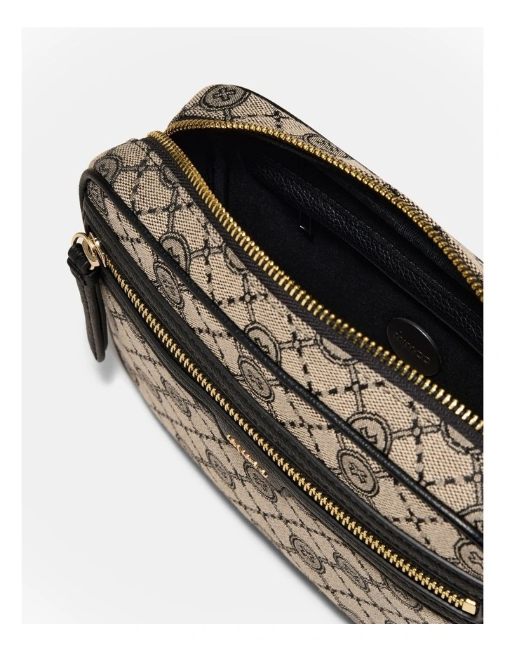 Gram Crossbody Bag in Black image 6