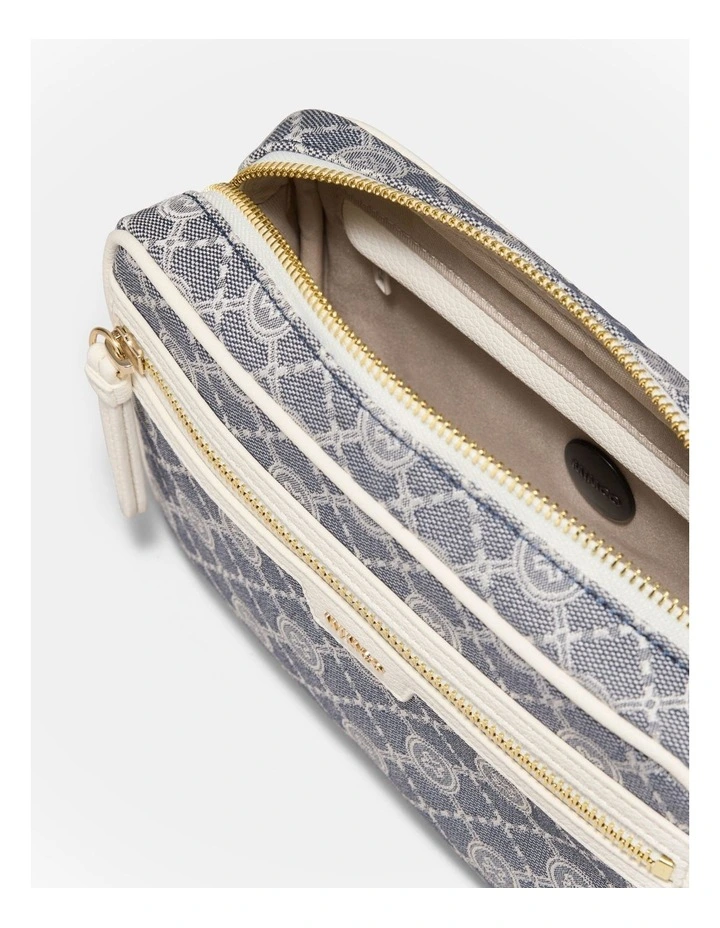 Gram Crossbody Bag in Denim image 6