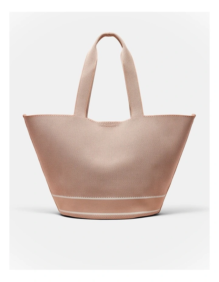 Blondie Basket Tote Bag in Fawn image 4