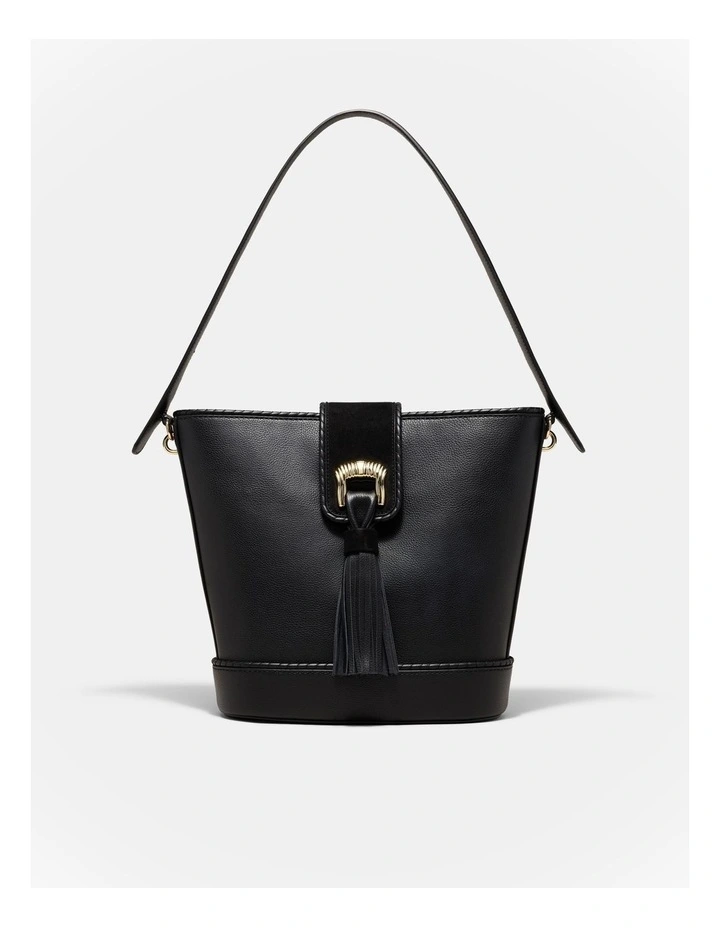 Cedar Bucket Bag in Black image 1