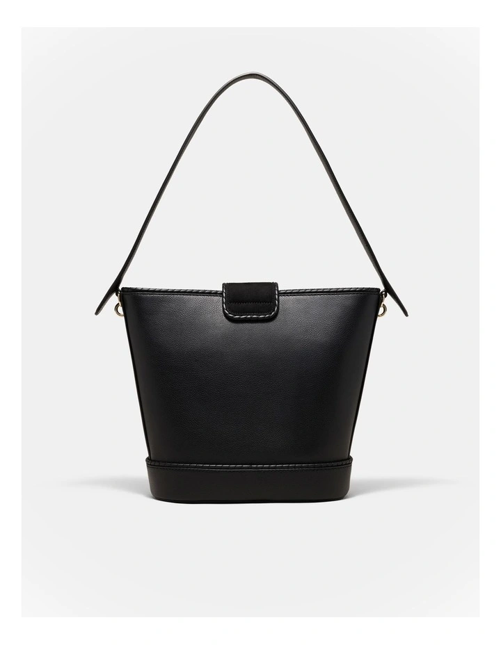 Cedar Bucket Bag in Black image 4