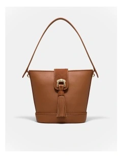 Cedar Bucket Bag in Tobacco