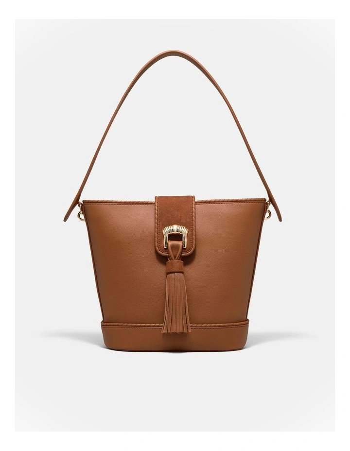 Cedar Bucket Bag in Tobacco image 1