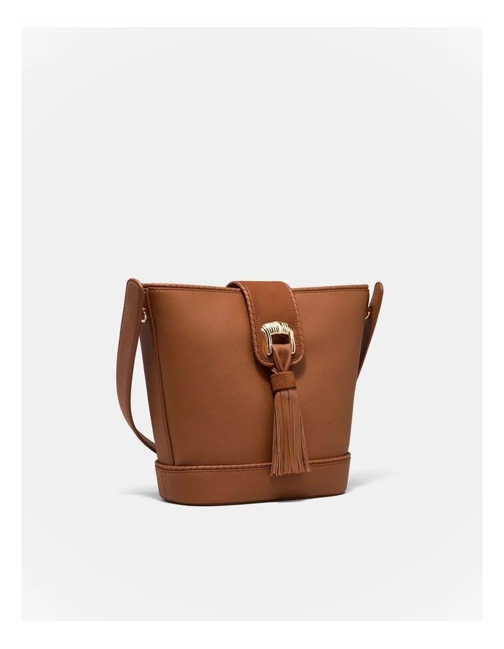 Cedar Bucket Bag in Tobacco image 3