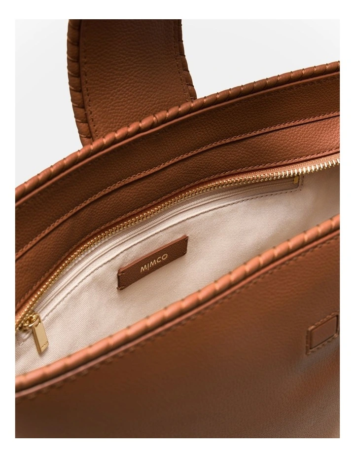 Cedar Bucket Bag in Tobacco image 6