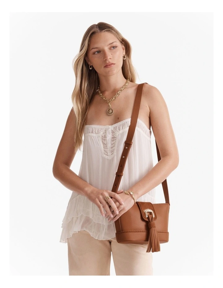 Cedar Crossbody Bag in Tobacco image 2