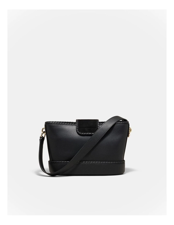 Cedar Crossbody Bag in Black image 4