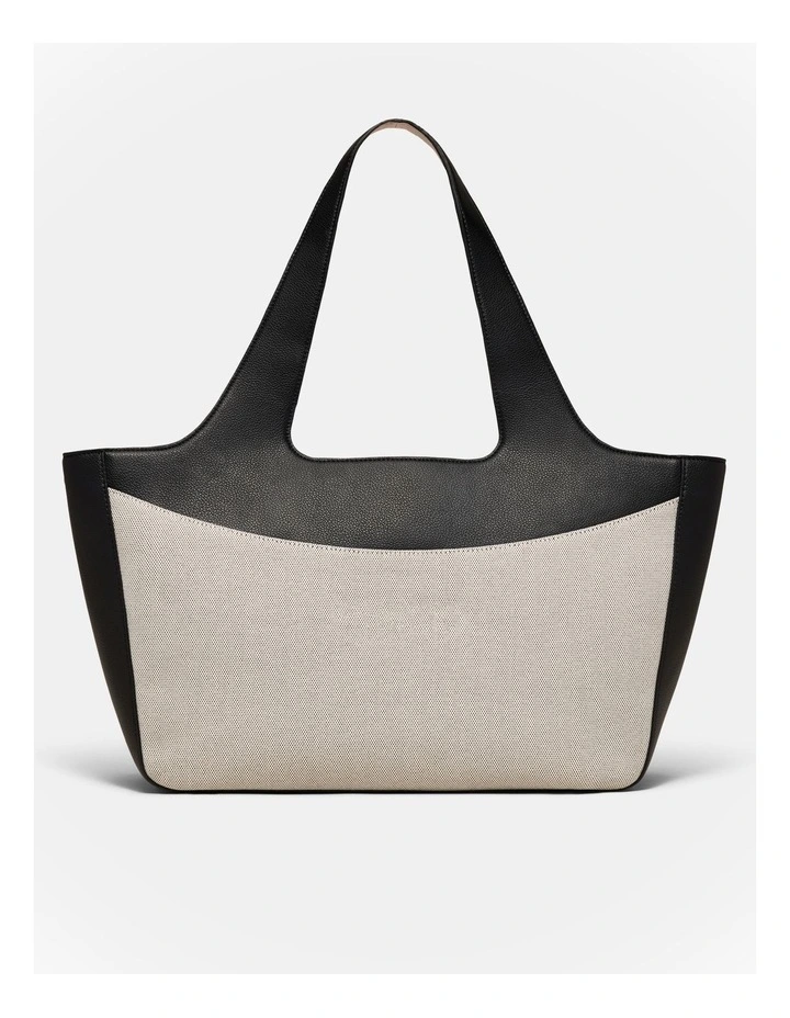 Ember Tote Bag in Natural Black image 4