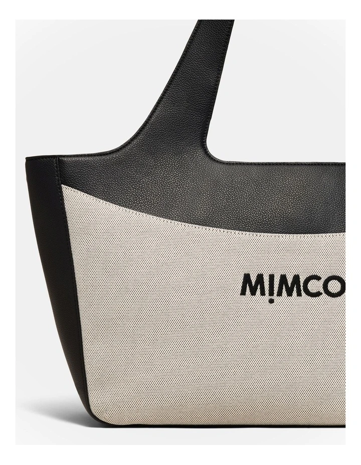 Ember Tote Bag in Natural Black image 5