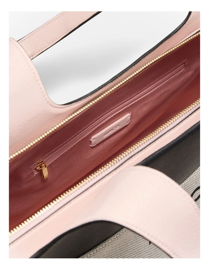 Ember Tote Bag in Natural Black image 6