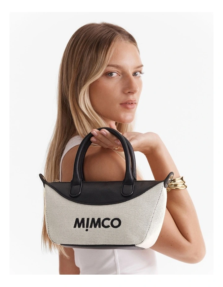 Ember Grab Crossbody Bag in Natural Black image 2