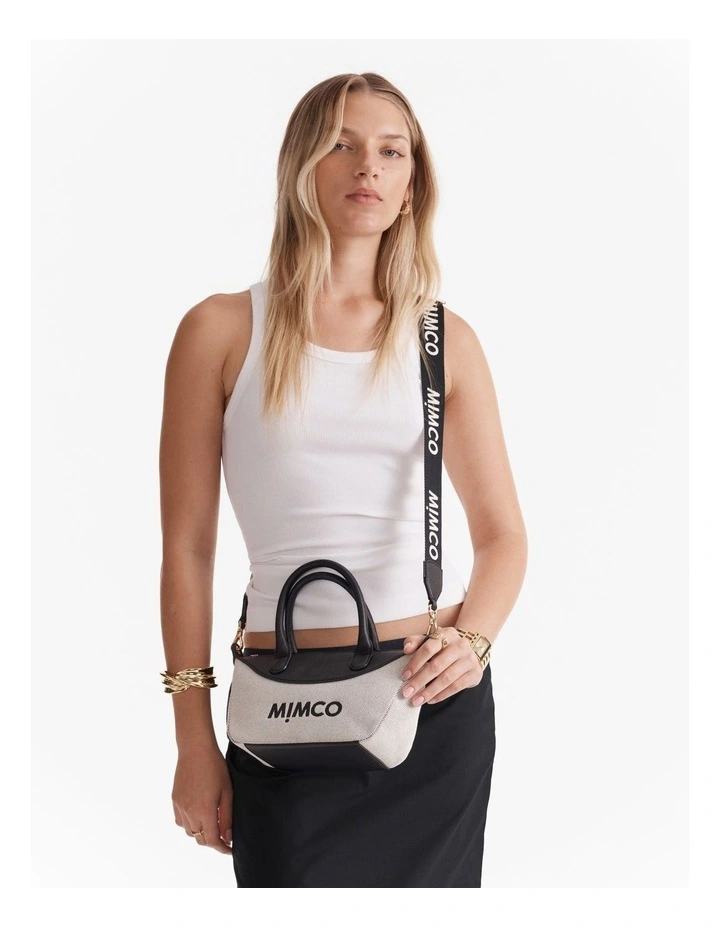 Ember Grab Crossbody Bag in Natural Black image 4