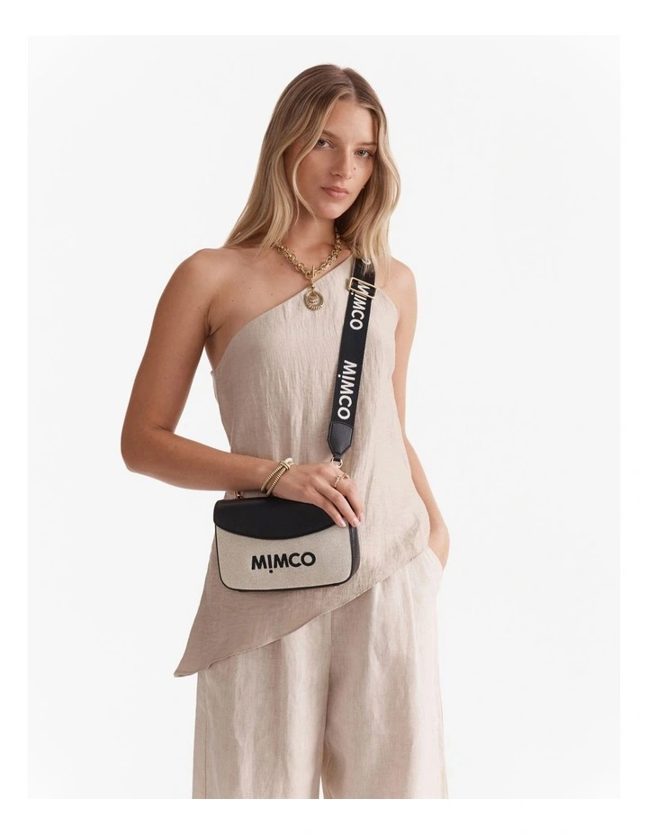 Ember Crossbody Bag in Natural Black image 2