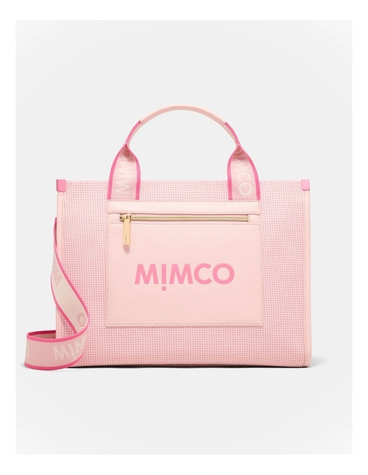 Patch Tote Bag in Petal image 1