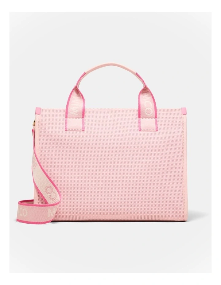 Patch Tote Bag in Petal image 5