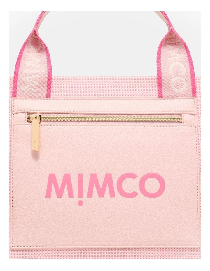 Patch Tote Bag in Petal image 6