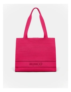 Blondie Boxy Tote Bag in Flamingo