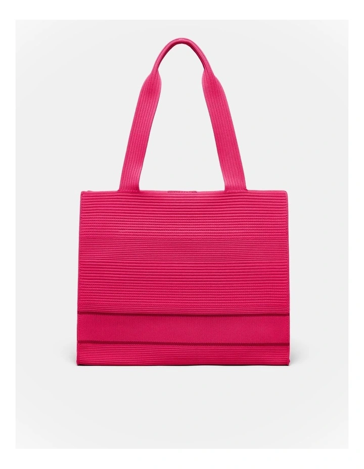 Blondie Boxy Tote Bag in Flamingo image 4