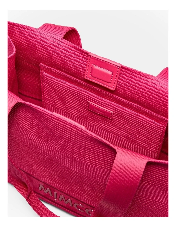 Blondie Boxy Tote Bag in Flamingo image 6