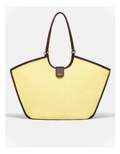 Hera Knit Tote Bag in Buttermilk