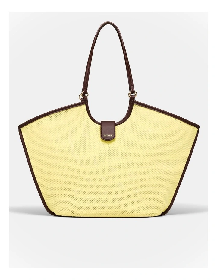 Hera Knit Tote Bag in Buttermilk image 1