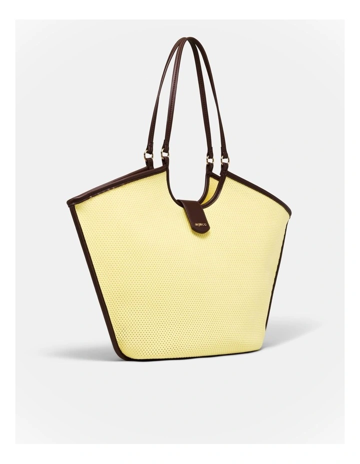 Hera Knit Tote Bag in Buttermilk image 3