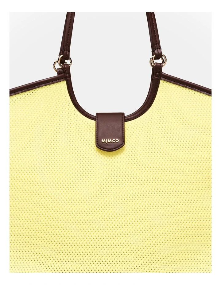 Hera Knit Tote Bag in Buttermilk image 5