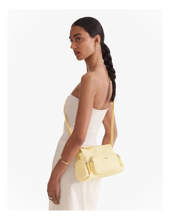 Horizon Pocket Crossbody Bag in Buttermilk image 2