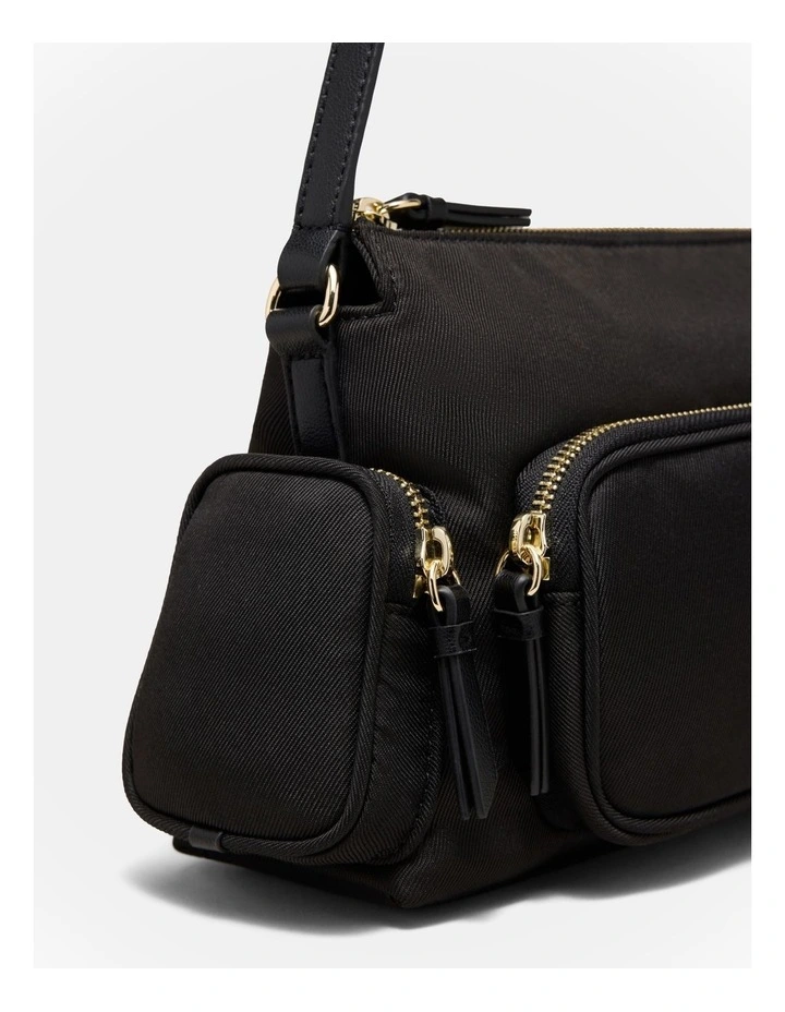 Horizon Pocket Crossbody Bag in Black image 5