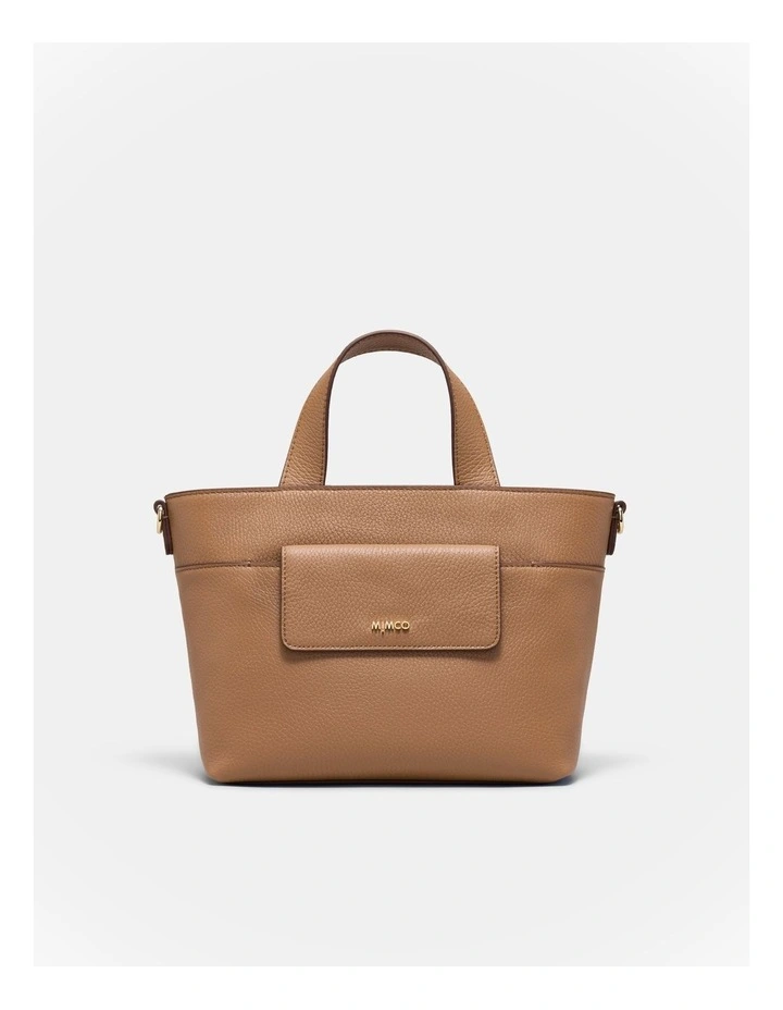 Preston Mini Tote Bag in Caramel image 1
