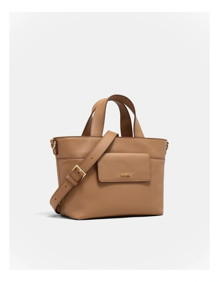 Preston Mini Tote Bag in Caramel image 3