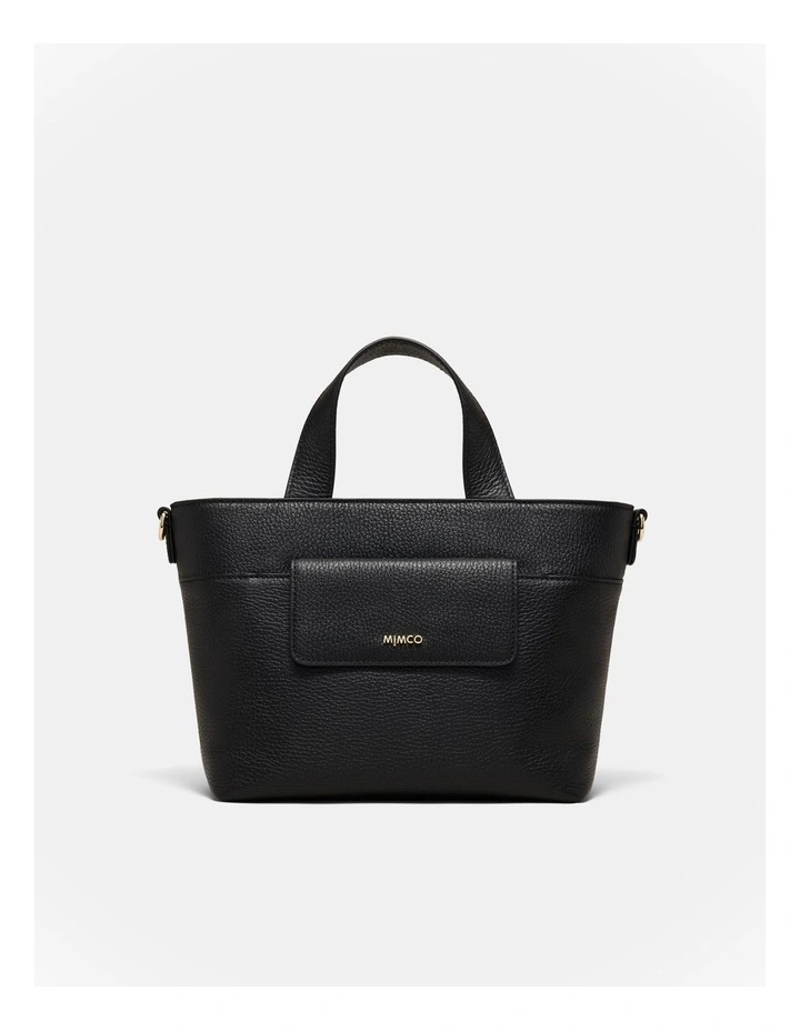 Preston Mini Tote Bag in Black image 1