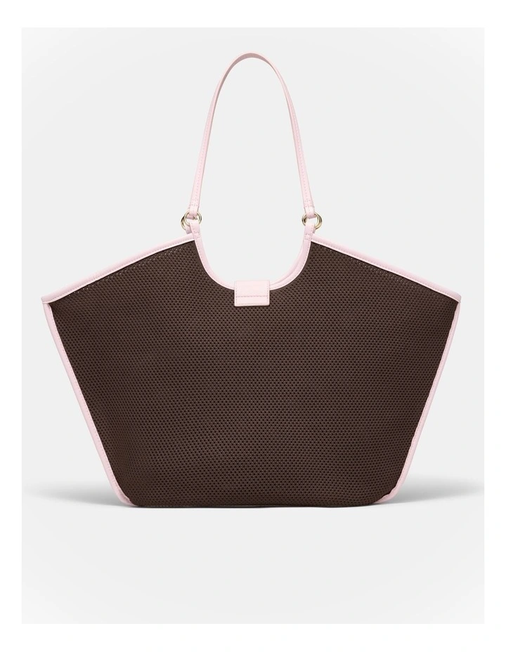 Hera Knit Tote Bag in Mahogany image 4