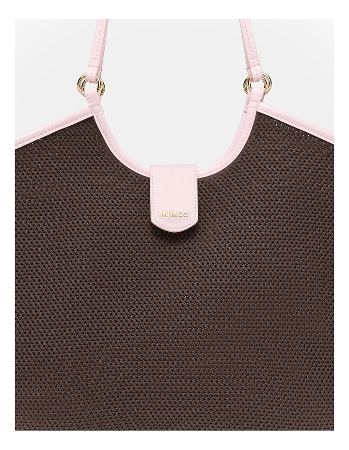 Hera Knit Tote Bag in Mahogany image 5