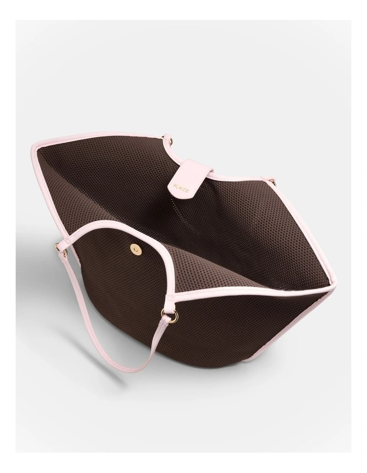 Hera Knit Tote Bag in Mahogany image 6