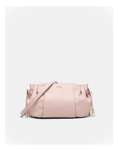 Fleur Tie Crossbody Bag in Petal