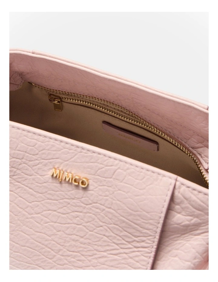 Fleur Tie Crossbody Bag in Petal image 7