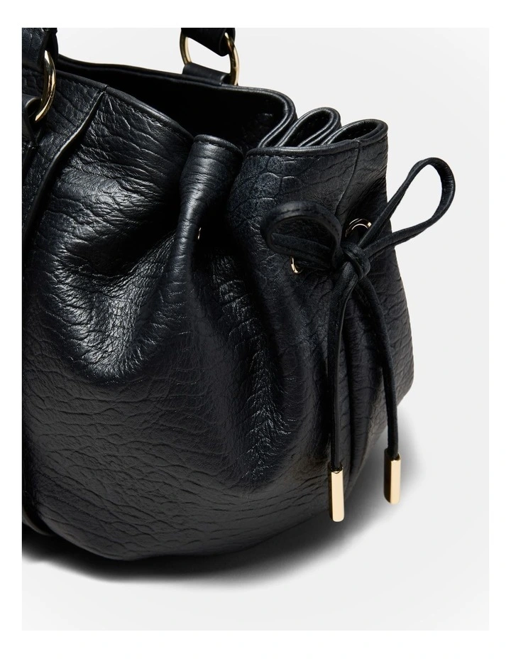 Fleur Day Bag in Black image 5