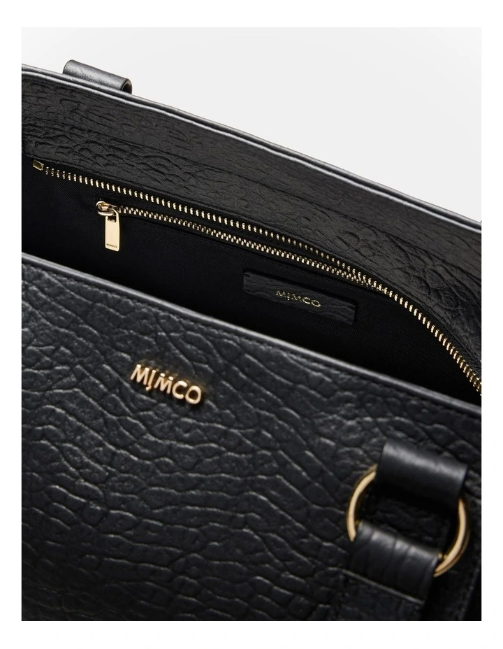 Fleur Day Bag in Black image 6