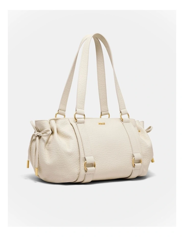 Fleur Day Bag in Vanilla image 3