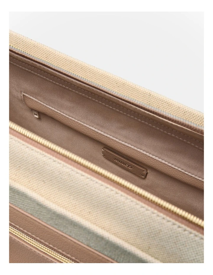 Patch Tote Bag in Natural image 7