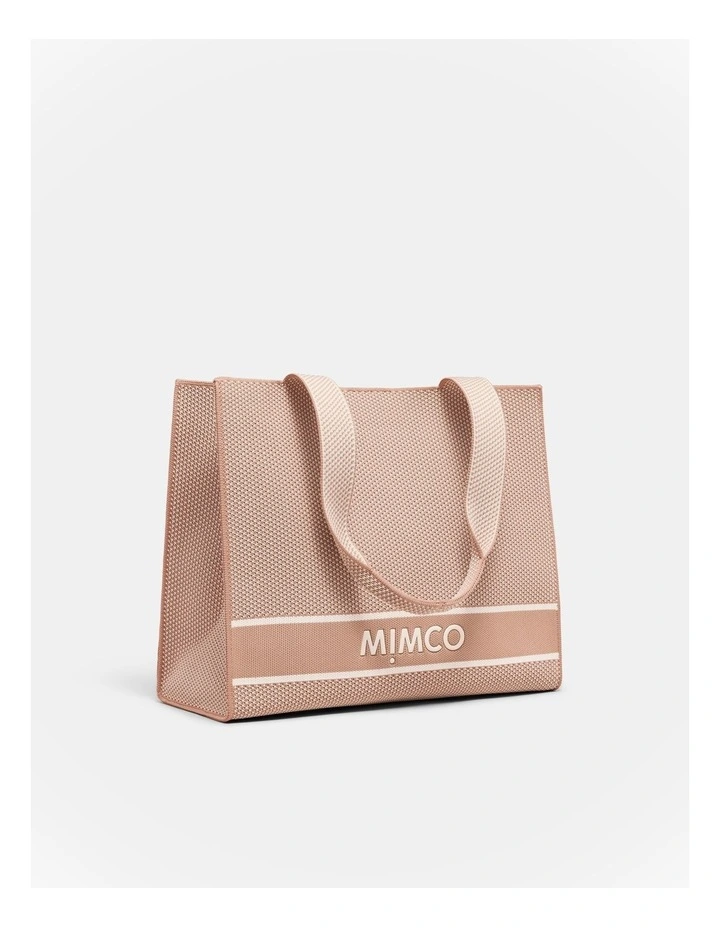 Blondie Boxy Tote Bag in Fawn image 3