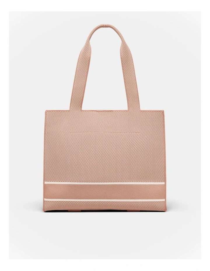 Blondie Boxy Tote Bag in Fawn image 4