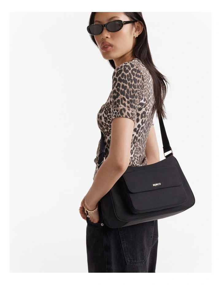 Dove Crossbody Bag in Black image 2