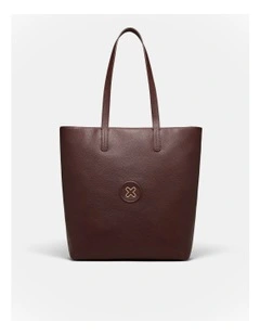 Bay Tote Bag in Mahogany