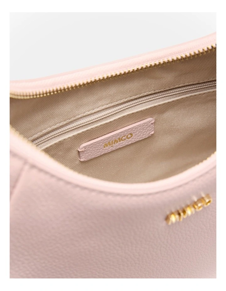 Lily Crescent Crossbody Bag in Petal image 7