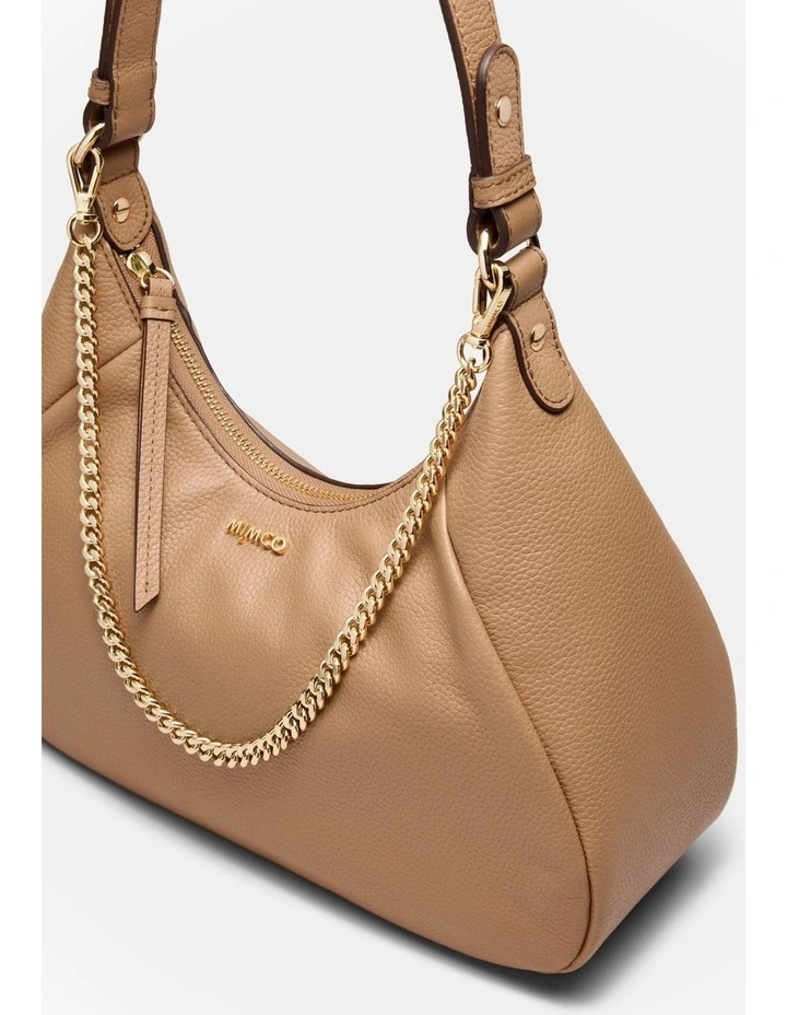 Lily Shoulder Day Bag in Caramel image 6
